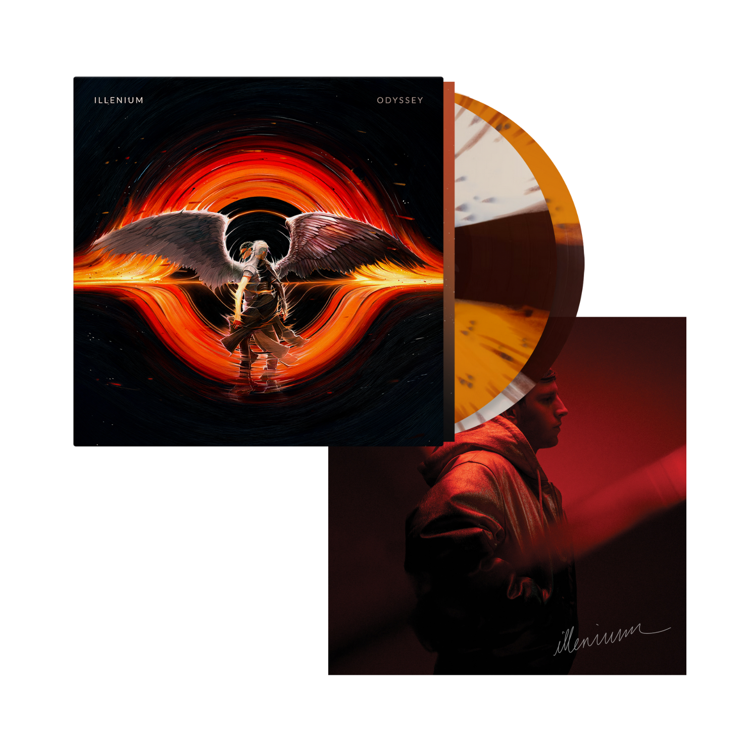 ODYSSEY Lunar Ember 2LP + Signed Art Card