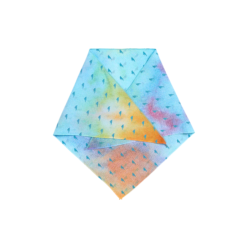 ILLENIUM - ILLENIUM Tie Dye Dog Bandana