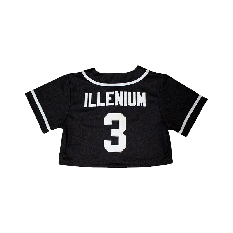 ILLENIUM - Women's Crop Jersey / Black